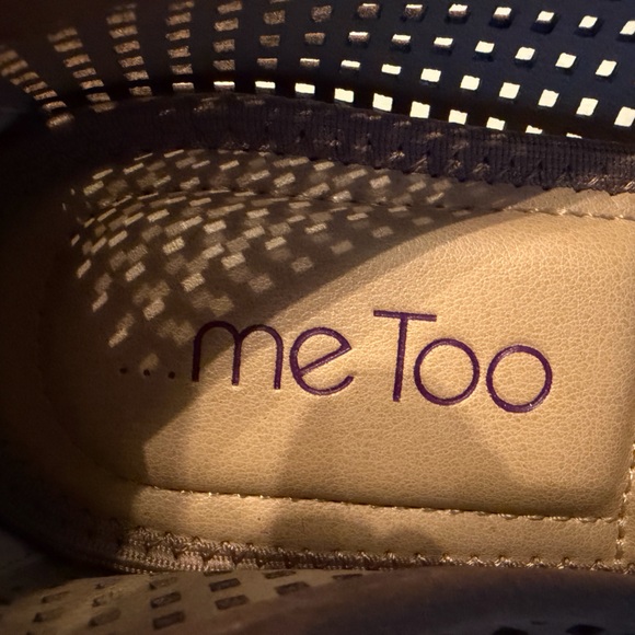 Me Too Brown Perforated Women's Loafers - Picture 6 of 8